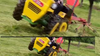 Almost overturning the tractor while it was loosening the grass, TOMO VINKOVIC