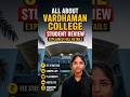 Vardhaman college Student Review 😱 || Explained full details #eapcet#vardhaman #college#review#btech