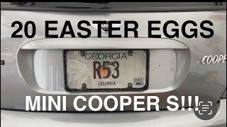 20 Easter Eggs of the R53 Cooper S