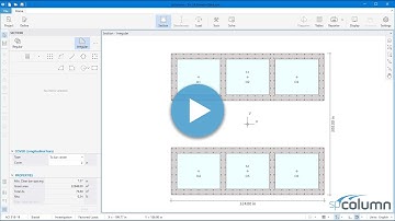 Modeling Sections With Multiple Solids & Openings In spColumn