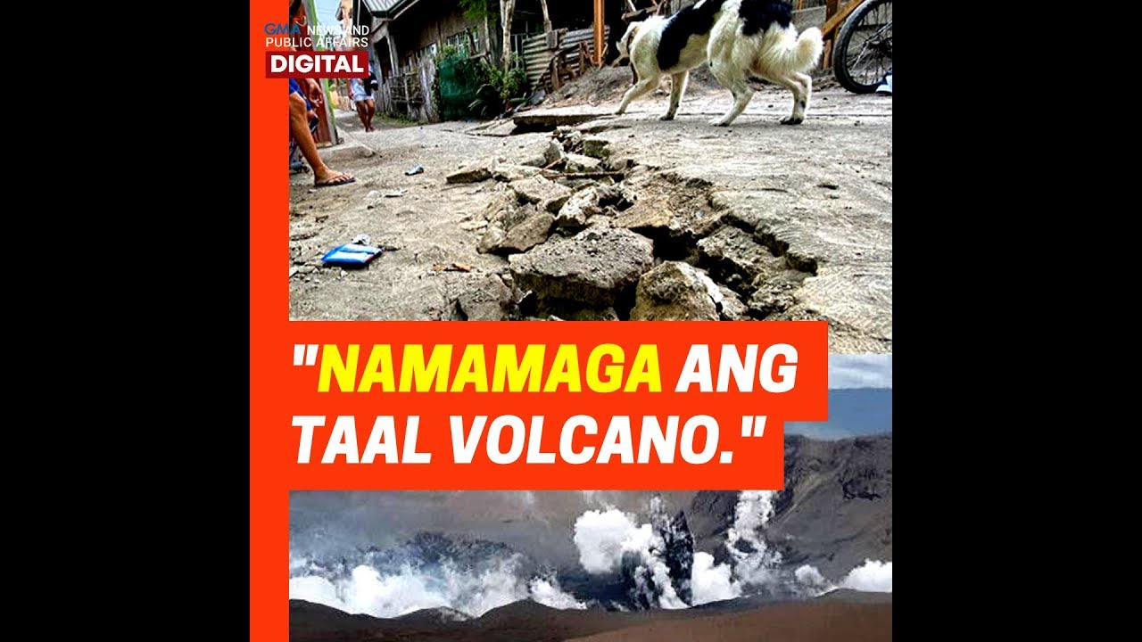 Namamaga ang Taal Volcano | GMA News - YouTube