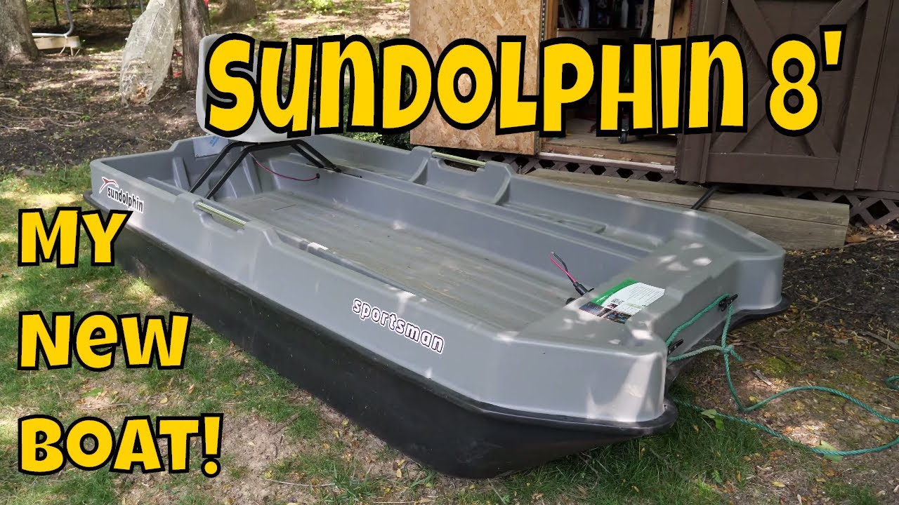 Sundolphin Sportsman 8' - 3.3hp Outboard Mercury - (Small Bass