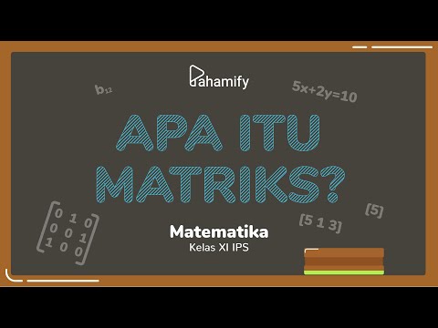 Video: Apa Itu Matriks?
