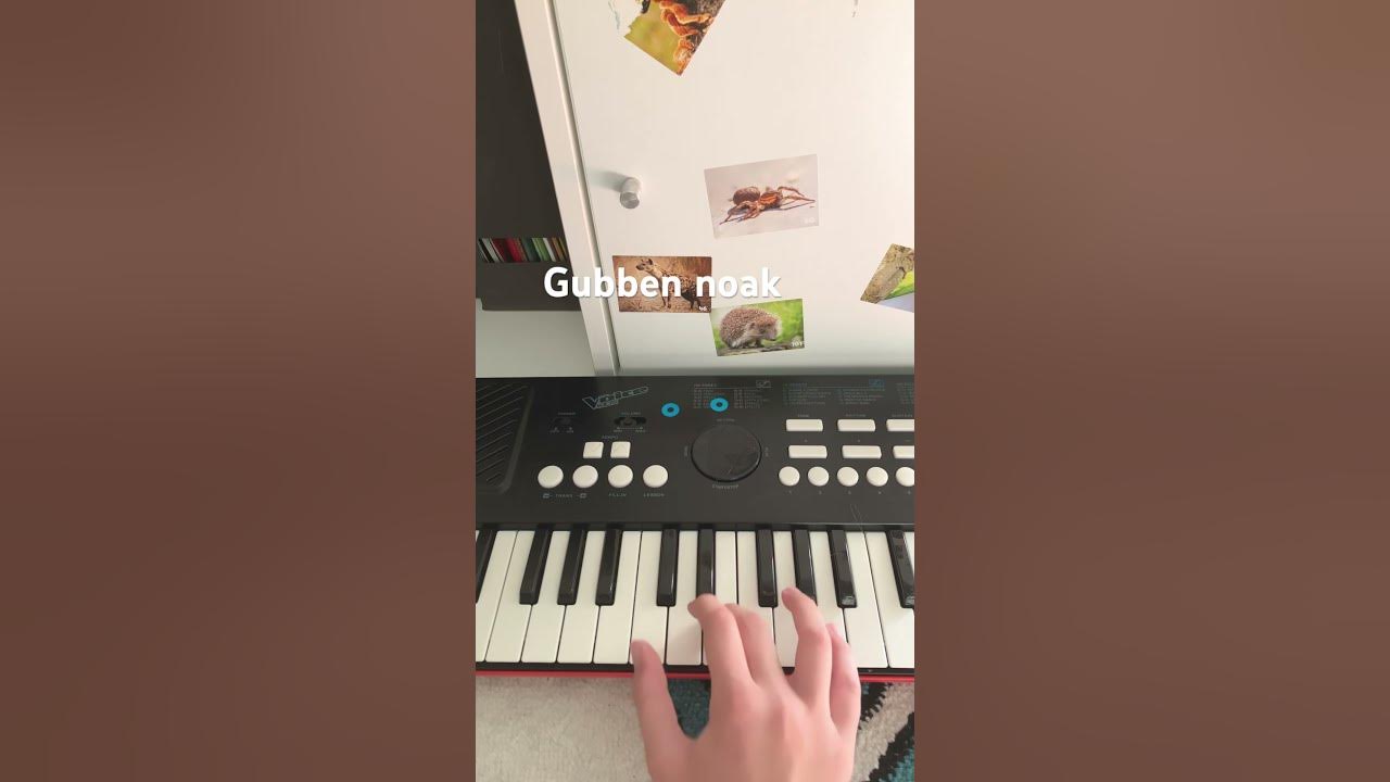 Gubben noak piano song #music #piano #pianotutorial #tutorial - YouTube