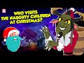 The legend of krampus  the half goat half demon monster  who visits naughty children at christmas