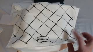 chanel wallet dust bag