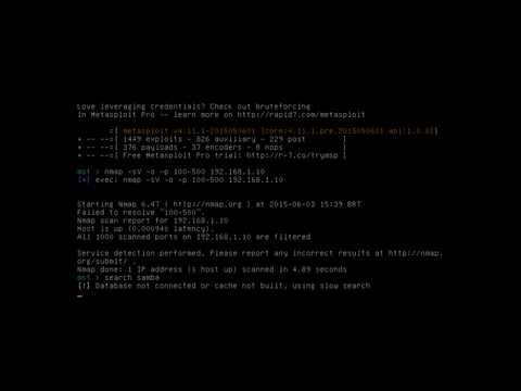 Metasploitable Samba Kali Ataque 