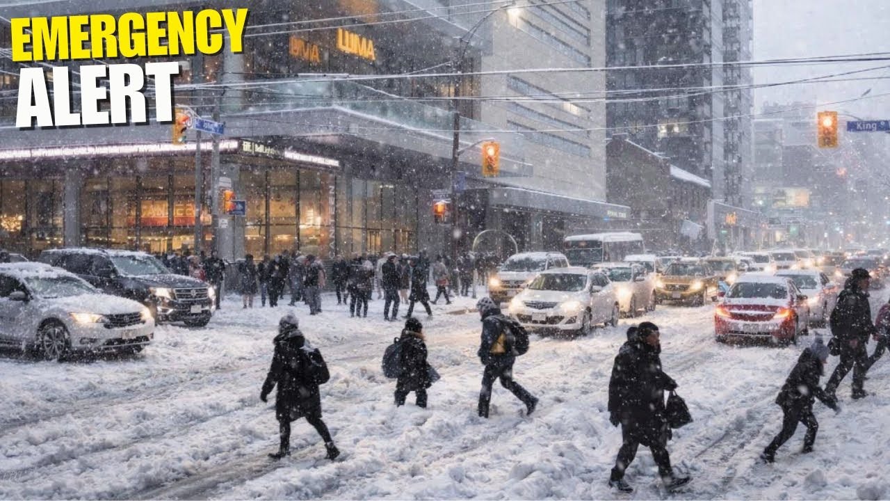 EMERGENCY ALERT: Massive Nor’easter targeting Maritimes — 50cm snow & 70km/h winds this weekend