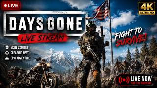 The zombie horde that never ends! || DAYSGONE (LIVE NOW) #zombie #survival #stream #gameplay