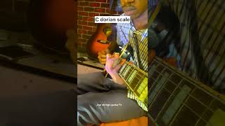 How to play Dorian scale on the guitar