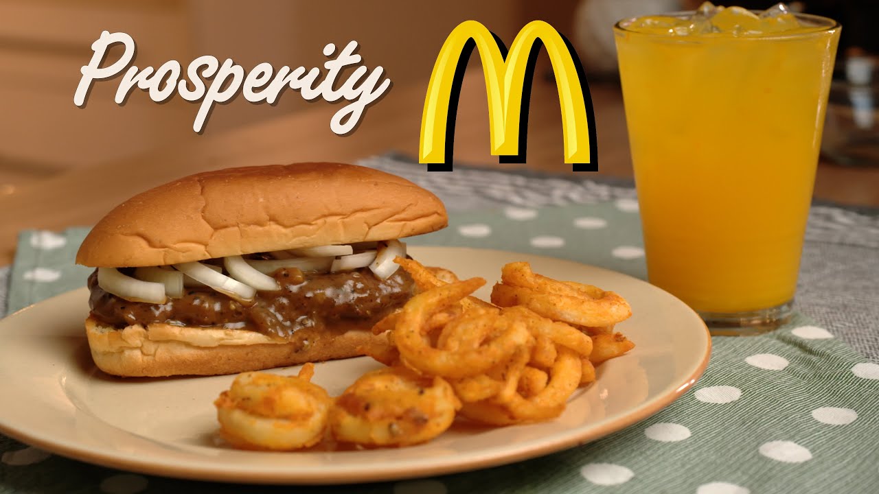 Burger Prosperity ala McDonald's | Set lengkap!