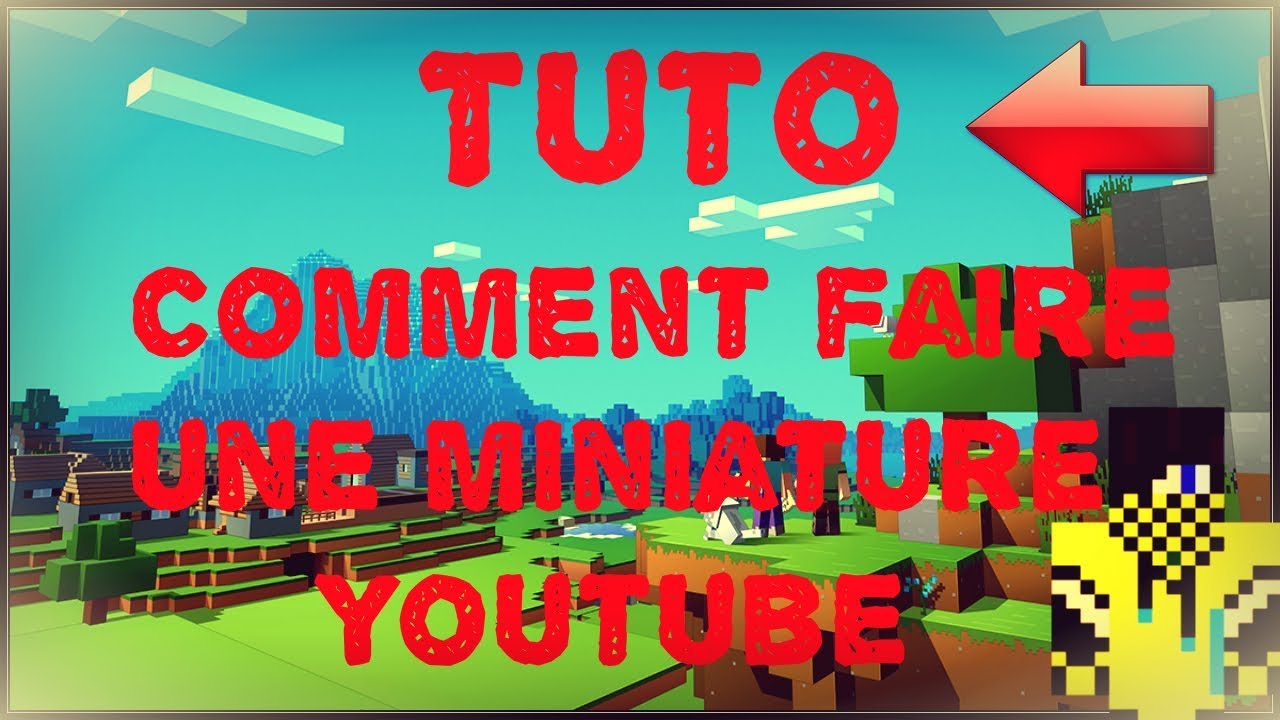 Comment faire une miniature youtube sur mac sans logiciel - YouTube