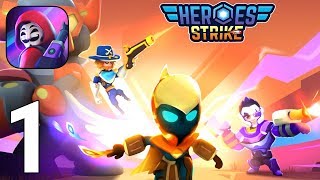Heroes Strike Gameplay Walkthrough Part 1 - Tutorial and Training [iOS/Android Games] screenshot 4