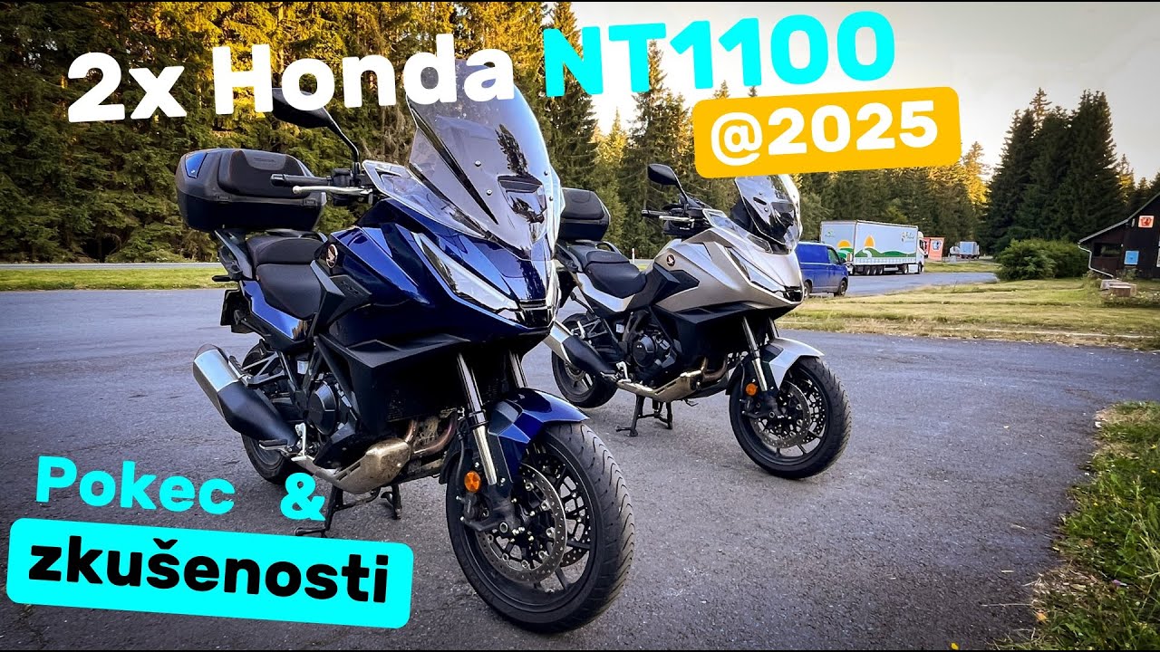 Honda NT1100 (2025) - pokec a zkušenosti (CZ)