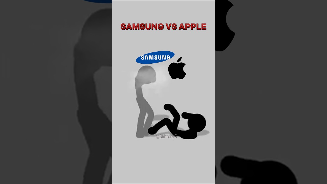 SAMSUNG VS APPLE 🤯