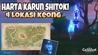 Harta Karun Shitoki  Lokasi Keong Shitoki  Genshin Impact