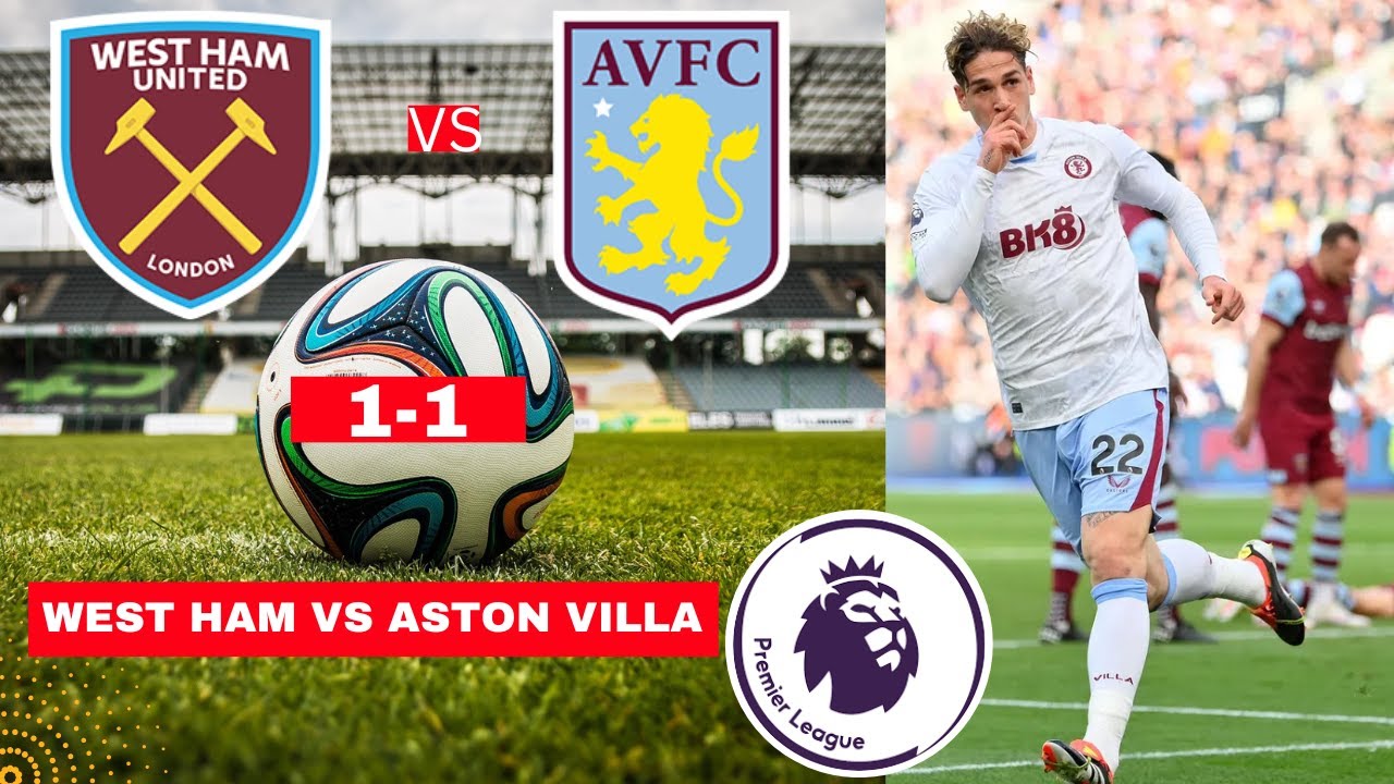 west ham v aston villa