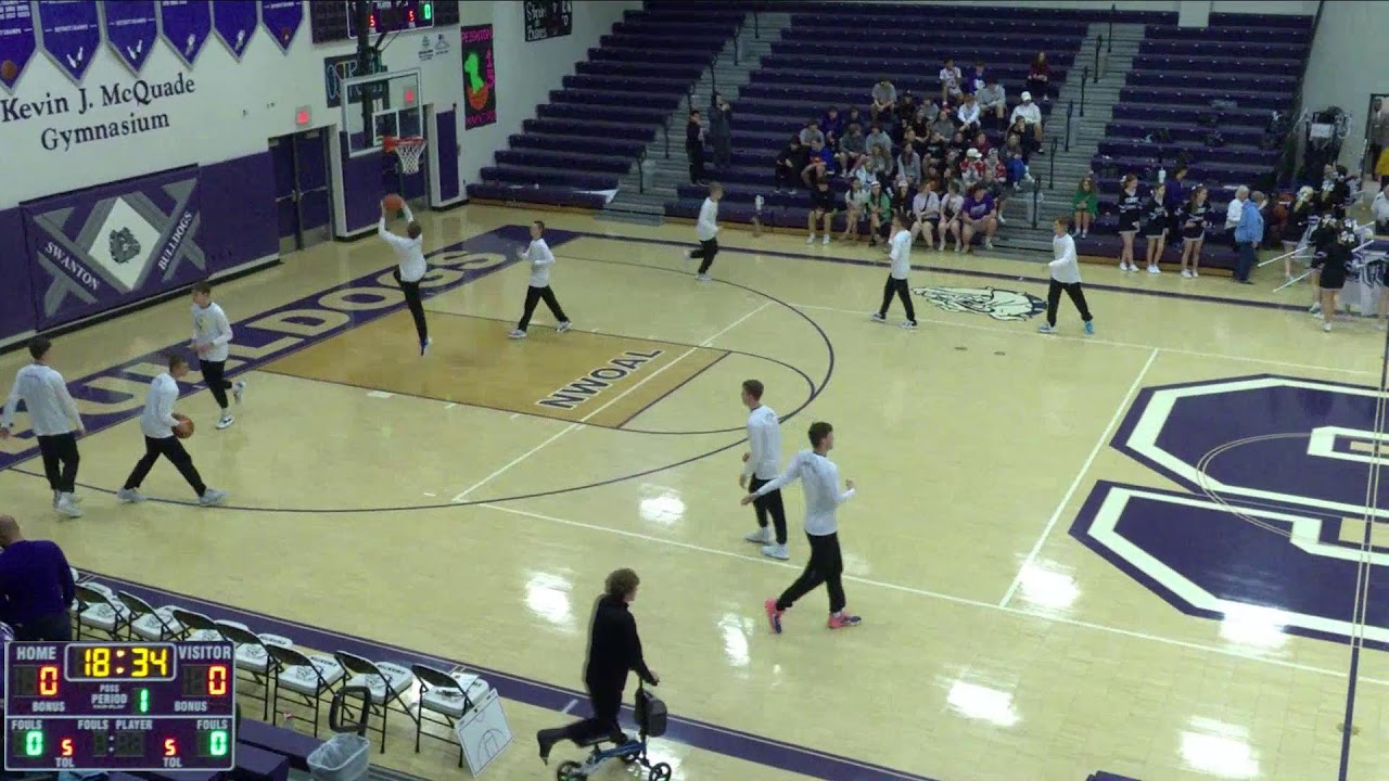 Swanton High School vs Miller City High School Mens JV Basketball YouTube