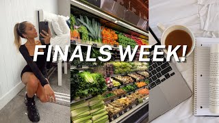 COLLEGE FINALS WEEK VLOG! (university of florida)