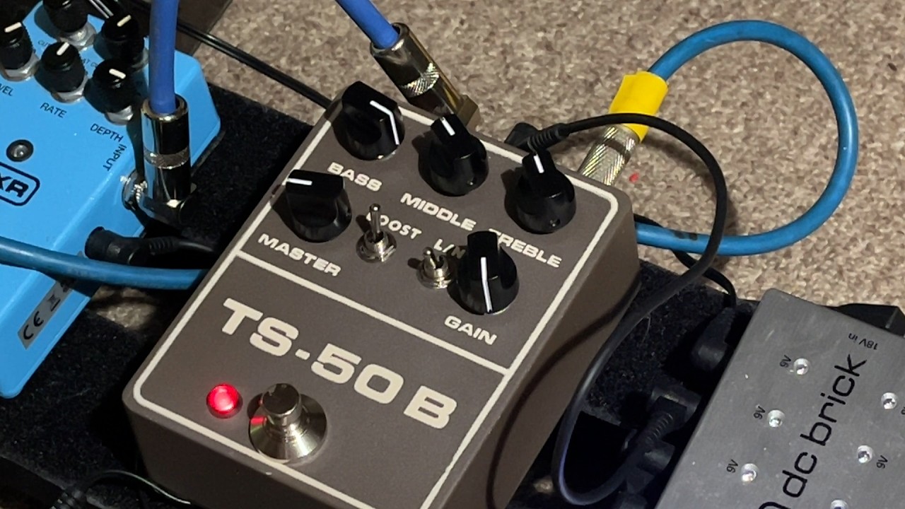Modified Ibanez TS 808 KarDiaN Pedals FOUR-FIVE - YouTube