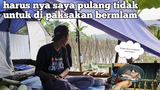 CAMP FISHING Ep.147 Penuh Rezeki di Kebun Kacang Masak Hasil Tangkapan Menikmati Malam