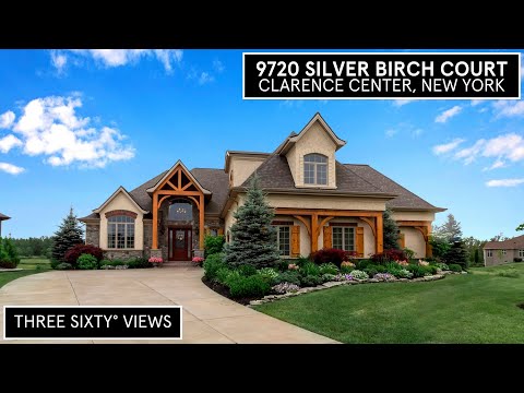 9720 Silver Birch Ct, Clarence Center, NY home video tour