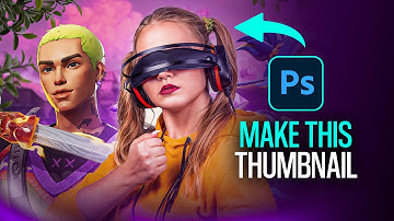 How to make Gaming Thumbnails in PHOTOSHOP