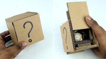 What Inside the Box ? Cardboard DIY Puzzle Box