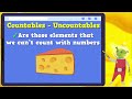 Countables  uncountables  english for kids  ulisten