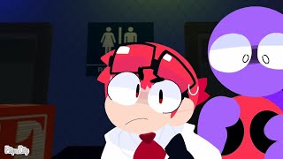 Red is a human?! ep2 | [Rainbow friends]||Roblox animation||Flipaclip