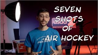The Seven Shots of Air Hockey - How To Play Air Hockey and Win! Improve your Air Hockey Strategy screenshot 3