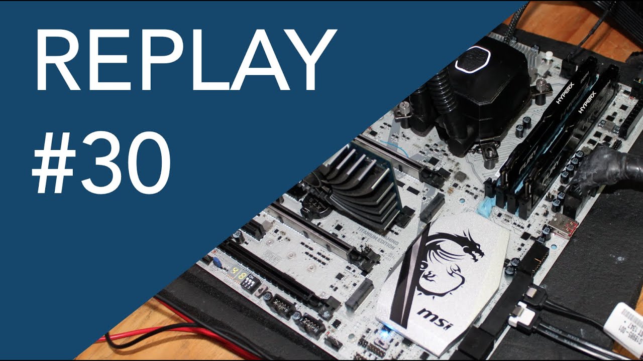 Overclocking Session #30: MSI Godlike OC Extreme Season 2 Stage 1