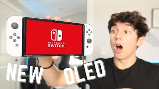 Nintendo Switch OLED Unboxing + Setup + Review