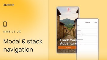 Modal and stack navigation (Lesson 2.3)