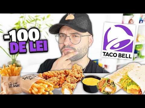 A trecut UN AN de cand am mancat Taco Bell... (-100 de LEI)