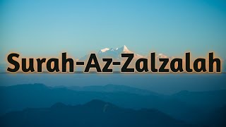Surah-Az-Zalzalah Para 30|Surah-Az-Zalzalah By Hafiz Saeed Usmani