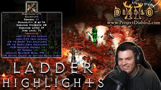 Project Diablo 2 Ladder Highlights !!!  Week 1 - Season Awakening