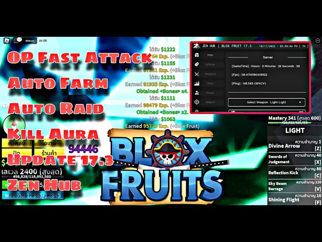 Blox Fruits Script  WINNABLE HUB, OVER 100+ FEATURES! – KEY