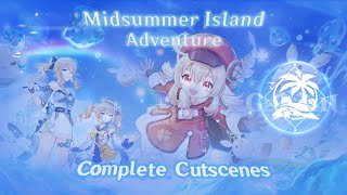 Genshin Impact Version 1.6: The Midsummer Island Adventure (Complete Cutscenes - Japanese Dub)