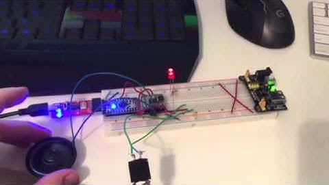 Arduino lightsaber test