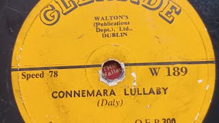 Connemara Lullaby (irish song) Glenside records Dublin. hmv 101 gramophone screenshot 3