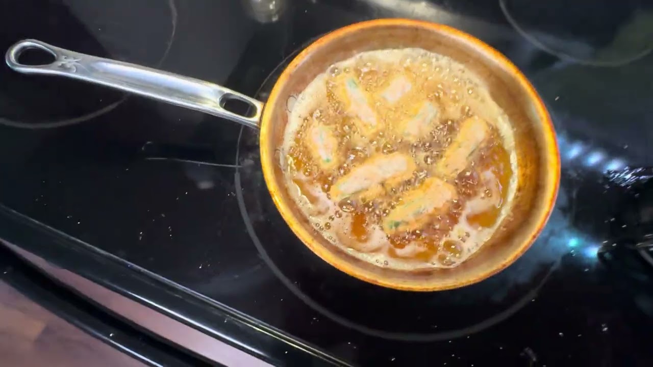 Okra and Onrion Roings- fried oninus: PARt TWo 2