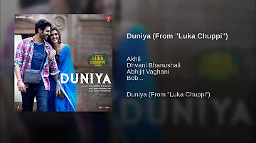 Duniya {full song audio} latest song Luka Chuppi