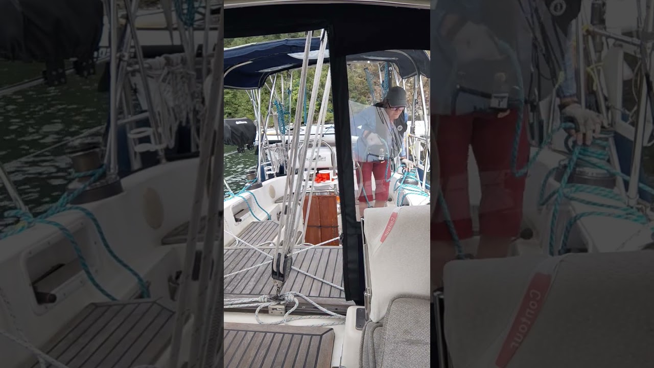 ⁣2026 July 08-Passage #16 Grace Harbour to Cortes Bay. No engine day. #sailing #pnw #britishcolumbia