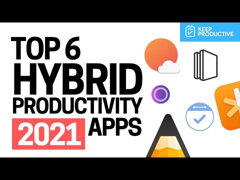 Video: 6 Besten Produktivitäts-Apps Für 2021