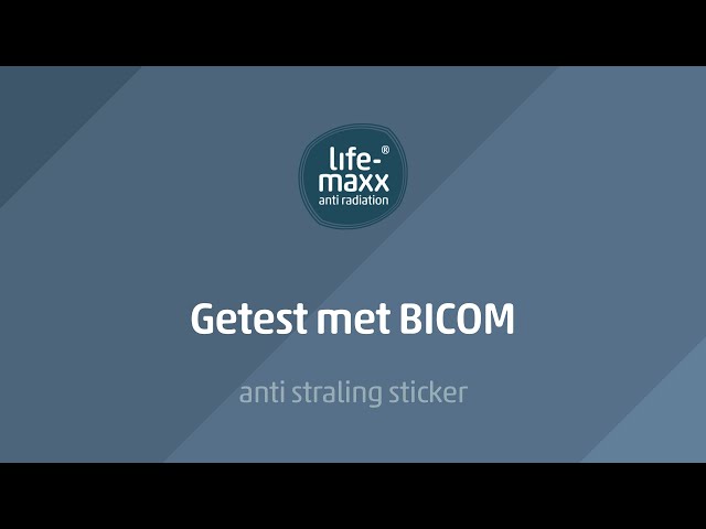 Sticker test | Life-Maxx anti straling sticker class=