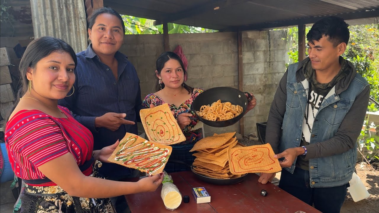 👉🏼Las Chicas Preparan Estos Deliciosos CHICHARRINES, Recordando La Infancia👈🏼