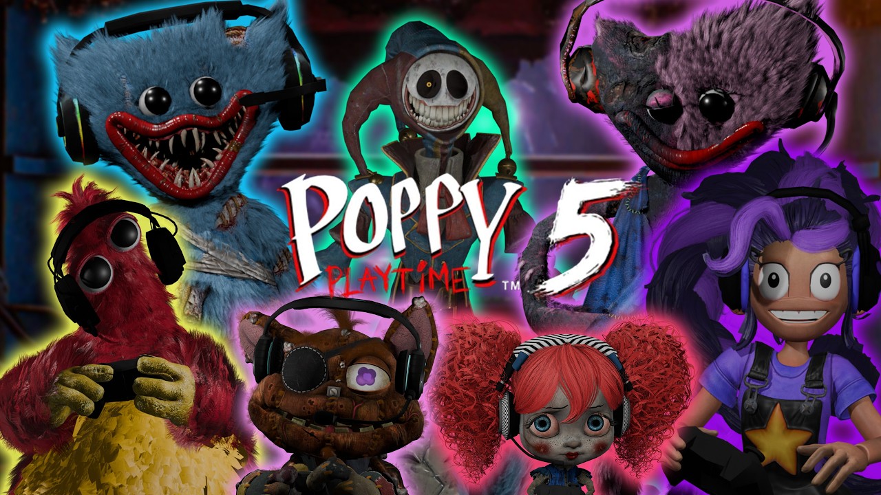 New Monsters Play Poppy Playtime CH 5 (Part 1) Broken Things