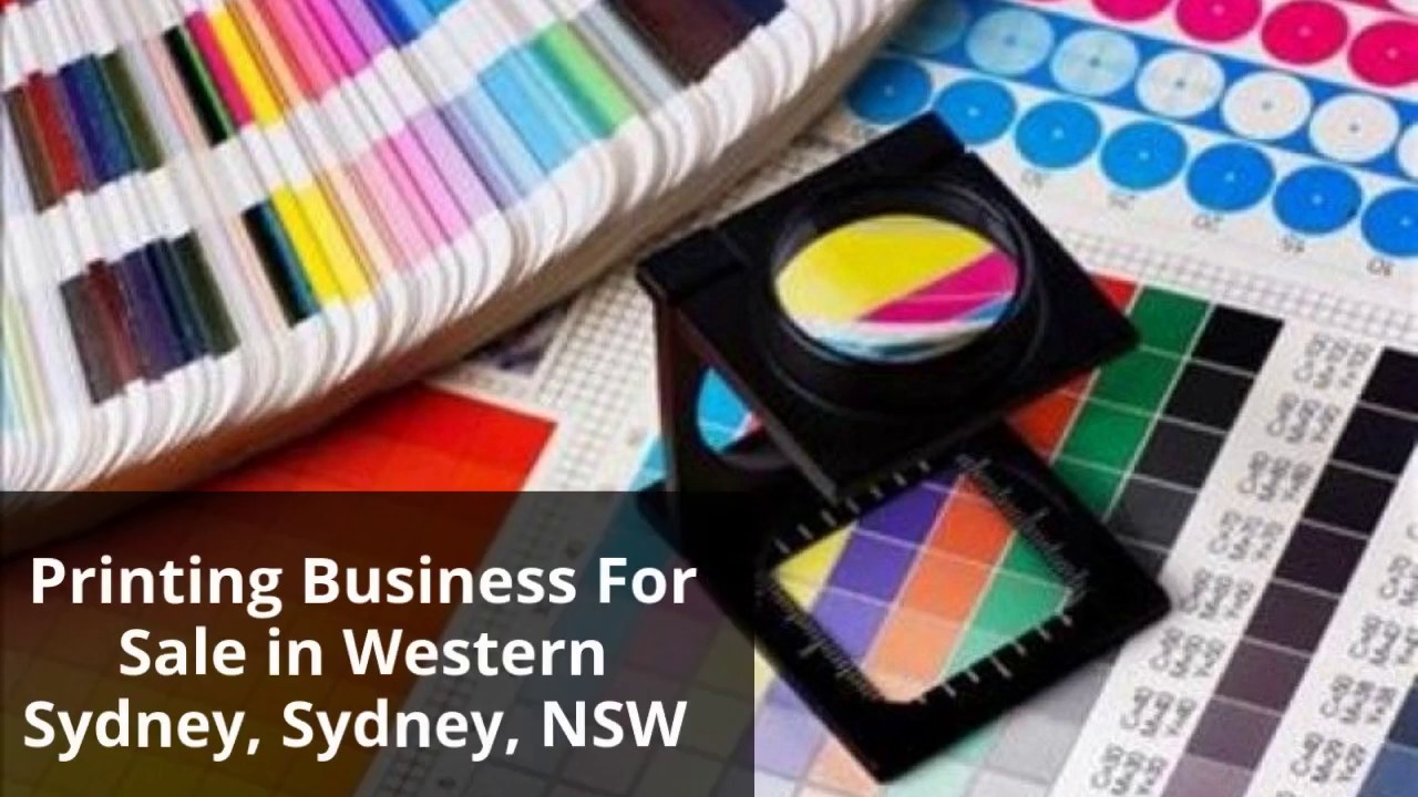 Printing Business For Sale in Western Sydney Sydney NSW YouTube