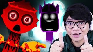Skin Baru SPRUNKI Jevin Merah Tanpa KULIT!! Beat Remastered Paling ASIK...